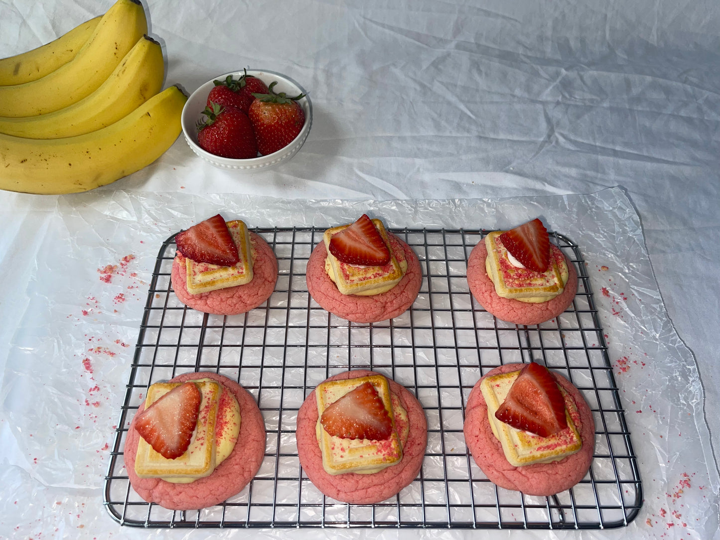 Strawberry banana pudding